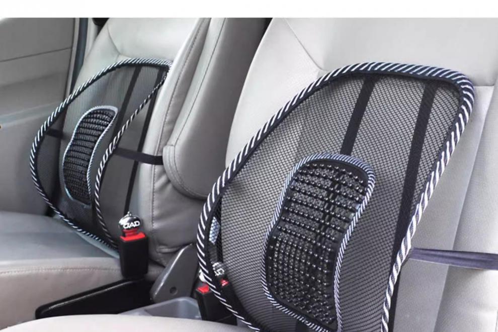 Summer Car Breathable Seat Lumbar Support Driving Cushion Backrest Office Waist Support 2026 New Model