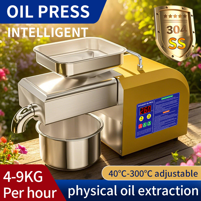 新款Z5 Z6小型家用榨油机商用全自动智能恒温冷热榨