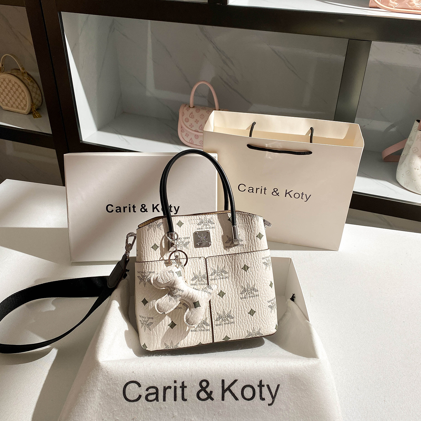 One-shoulder bag, western style, high-end