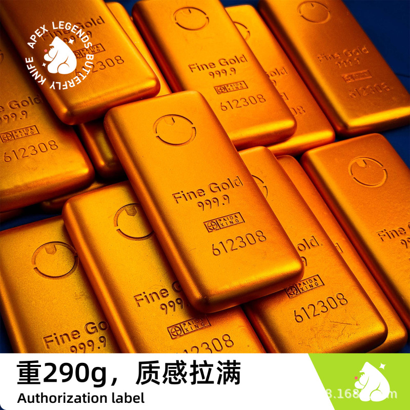 【三角洲行动】万足金条模型石膏还原一比一复刻游戏周边礼物|undefined