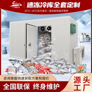 厂家直销食品冷库低温储存海鲜保鲜多功能干货大中小型速冻冷库-阿里巴巴