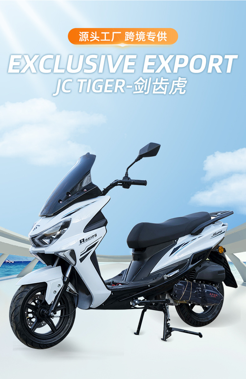 Sabretooth Tiger Motorcycle Cross-Border Export Is Exclusively for Adult Two-Wheeled Gasoline Vehicles, 150Cc Fuel Vehicles, Motorcycles for Off-Road Use
