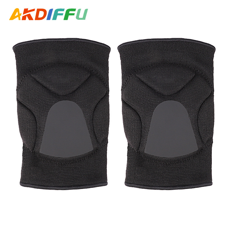 Nueva esponja rótula caliente voleibol danza de rodillas cubierta de la rótula de silicona anti-colisión engrosada resistente al desgaste deportes rótula