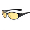 Fashionable sunglasses, sun protection cream, glasses, new collection, European style, punk style