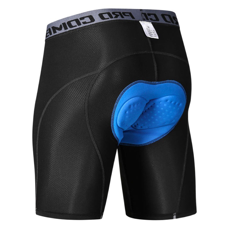 Bicycle riding shorts underwear breathable quick-drying high elastic thick silicone cushion pants summer cycling clothes pants cross-border