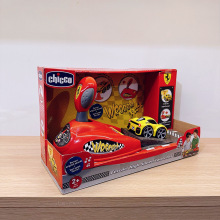 意大利CHICCO智高法拉利联名儿童汽车玩具男孩弹射起步亲子互动