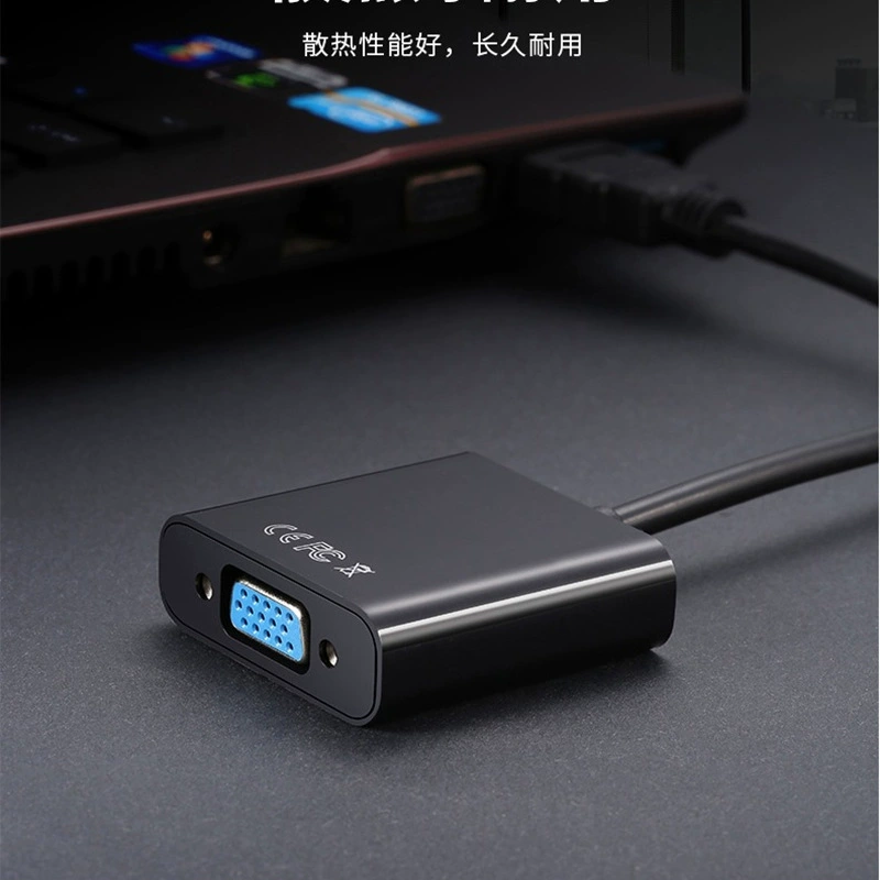 Граница через HDMI к VGA кабель с аудио, питание конвертер, кабель HDMI к VGA HD преобразование