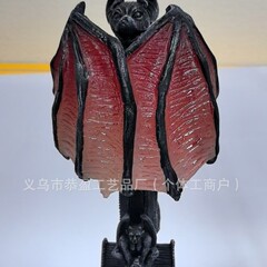 跨境新款 Bat Lamp 蝙蝠灯万圣节桌面摆件装饰品万圣节礼物