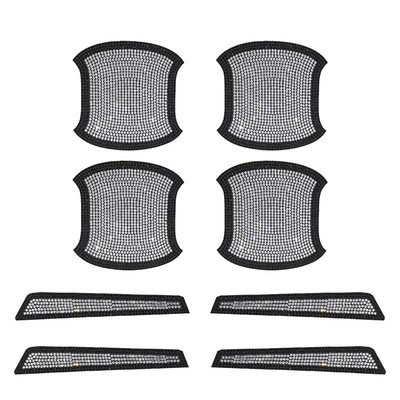 Portal Wrist Protective Film Diamond Anti-Scratch Handle - hot-diamond-door-bowl-handle-8-piece-set-black-and-white-diamond