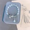Brand protective amulet, pendant, bracelet, chain, internet celebrity, cat's eye, simple and elegant design, Birthday gift