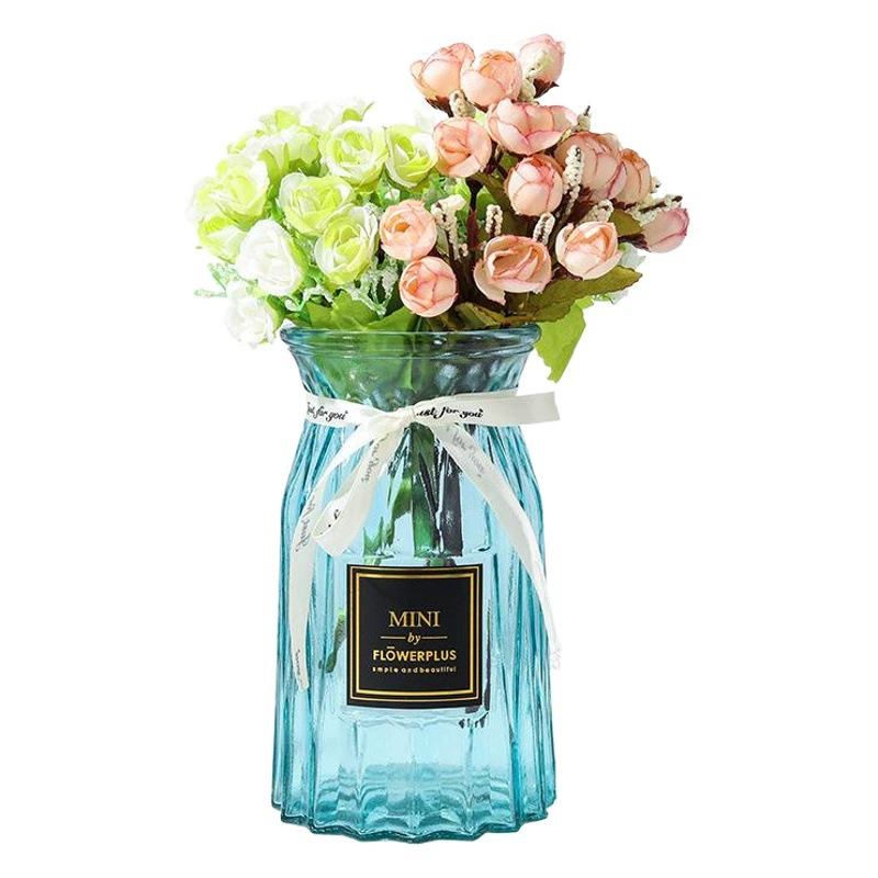 Оптовая Продажа с фабрики Скандинавская гидропонная стеклянная ваза красочная сухая ваза настольная свежая домашняя гостиная украшения