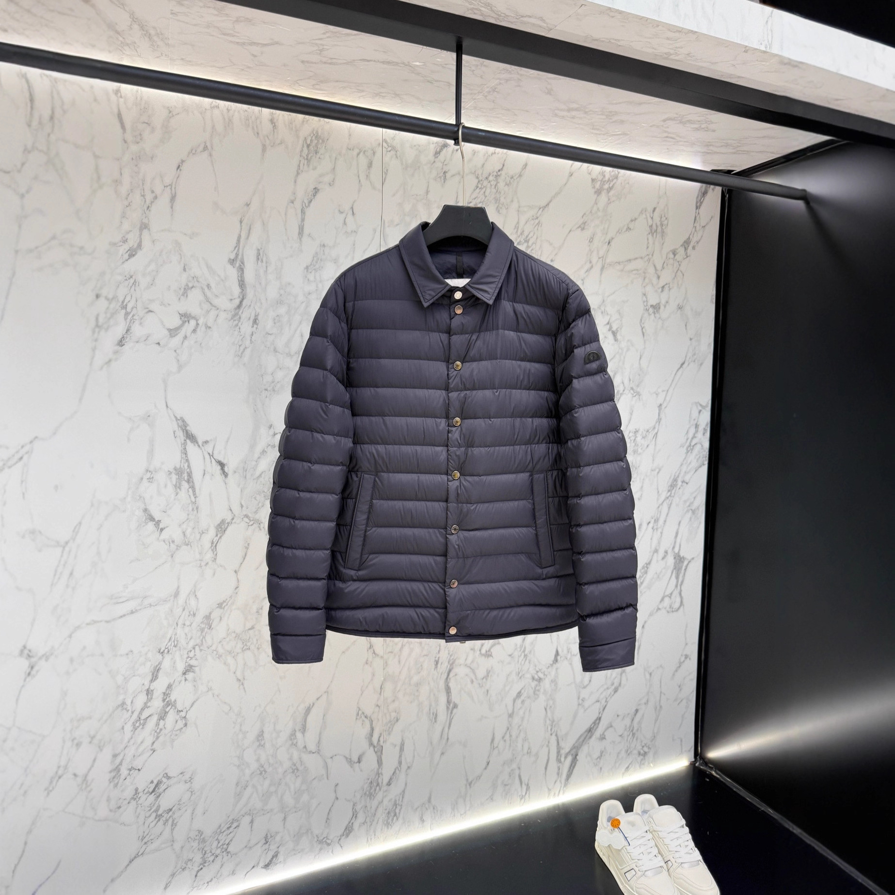 蒙家25ss M家新款时尚设计师款生活百搭羽绒服夹克外套