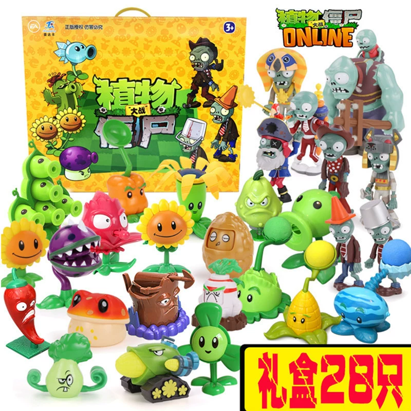 Планы/пункты 荣达丰 Plants vs. Zombies, игрушка, подарочная упаковка, 28 упаковок, оптом