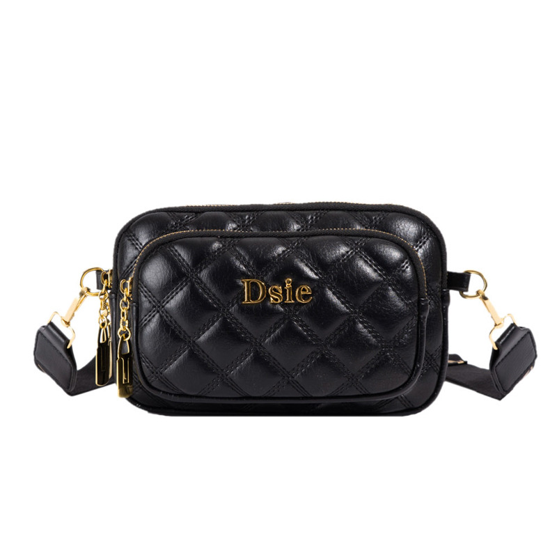 Baobao Damen 2024 Neue Mode Xiaoxiangfeng Lingge Bestickte Faden Schulter Vielseitige Crossbody Tidal Dreischichtige_voghion.com