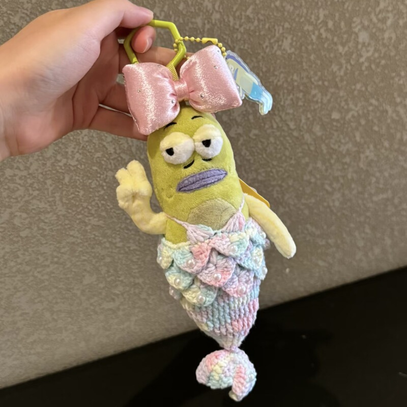 Authentic Bikini Bottom Ugly-Cute Residents, Passersby, Mermaid Pendant, SpongeBob Cartoon Cute Plush Toy Gift Authentic Bikini Bottom Ugly-Cute Residents, Passersby, Mermaid Pendant, SpongeBob Cartoon Cute Plush Toy Gift
