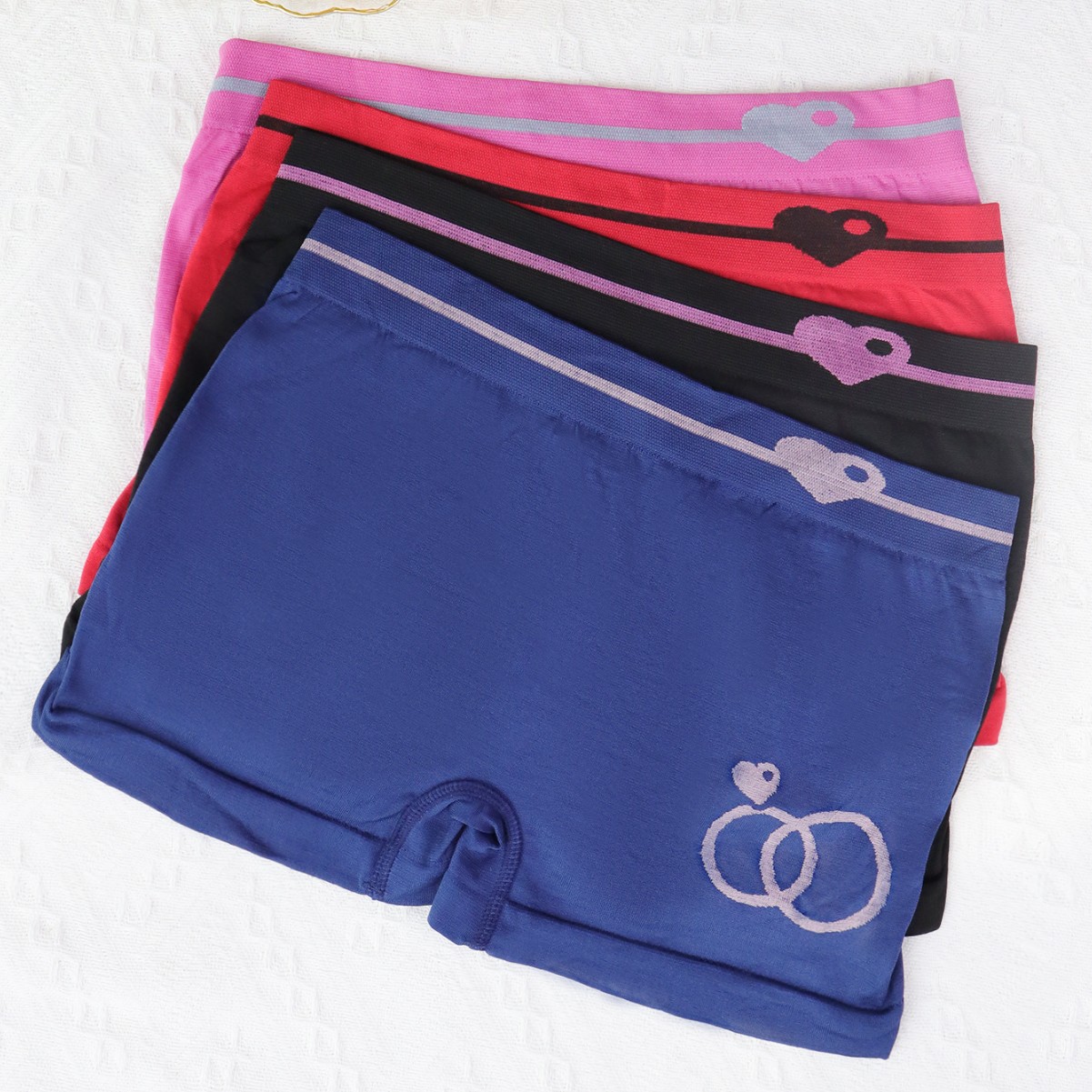 Calzones bóxer 2 en 1 para mujer, leggings anti-exposición de verano, transpirables, de poliéster, a media cintura, ajustados y sin efecto enrollado.