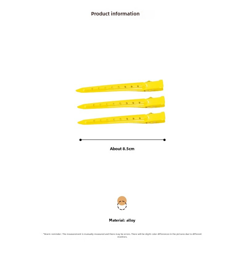 Duckbill Hair Clip For Hair Volume And Styling Accessories_voghion.com