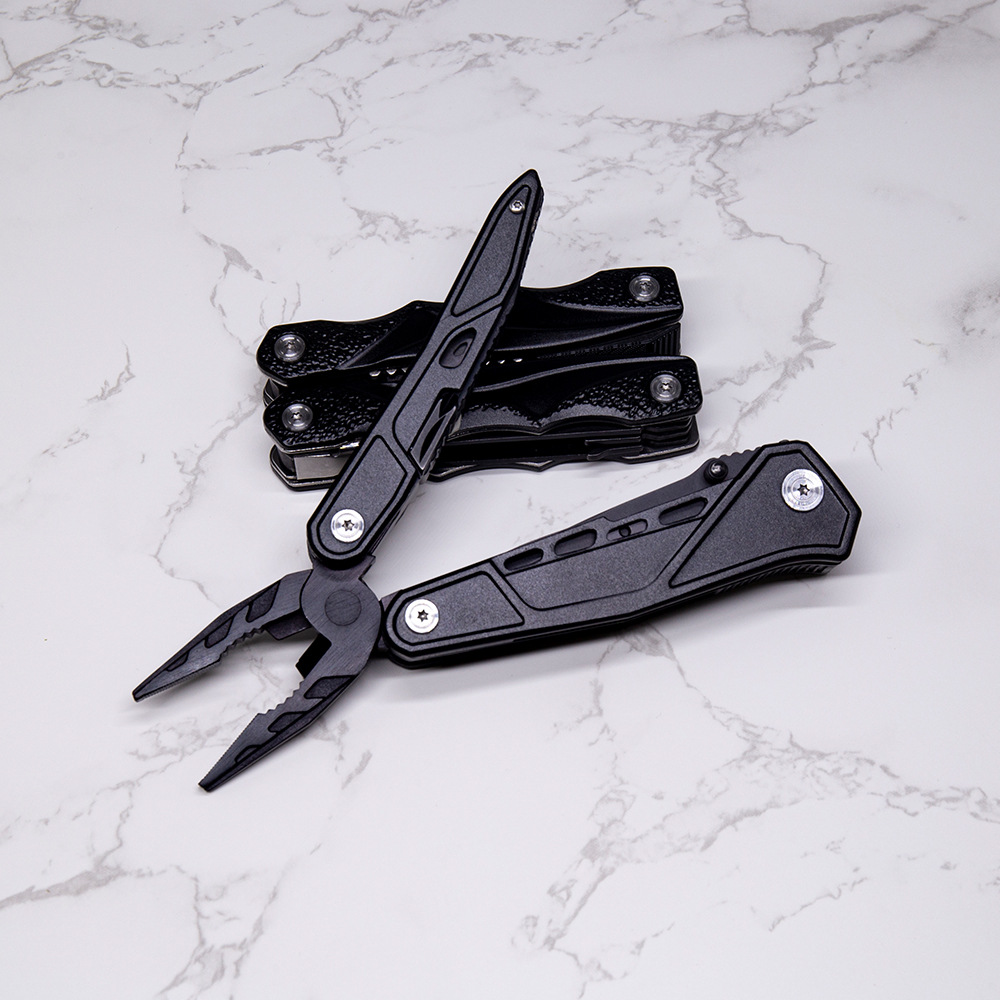 不锈钢折叠多功能钳 户外野营刀钳 车载应急钳 荒野求生工具