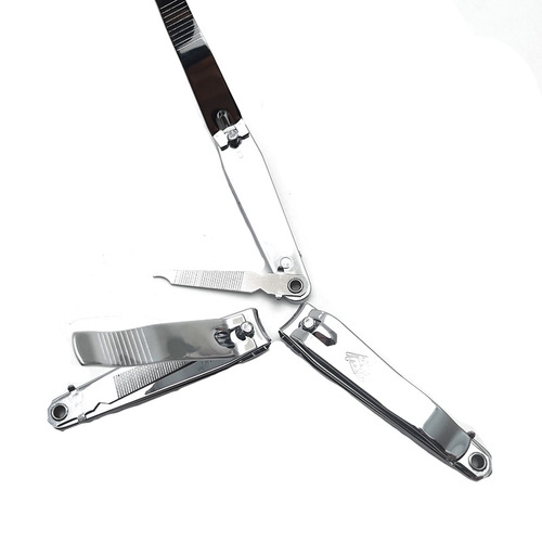 Daqiangren Stainless Steel Nail Clipper Nail Clipper Street Stall Wholesale Nail Scissors 683 with File Manicure Tool
