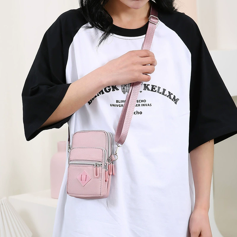 Small phone bag one shoulder, wrist bag, high-quality style
