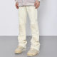 Weila Jeans Men's Autumn 2025 New Loose Straight Vibe Style Retro Design Sense Ripped Rapped Edge Pants