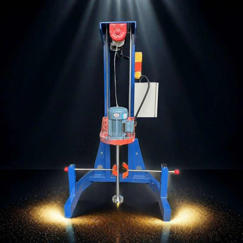 Поставка небольшого диспергирующего аппарата, диспергирующего аппарата для жидкой краски, клея, пропеллерного лопастного миксера, высокоскоростного аппарата для смешивания цветов.