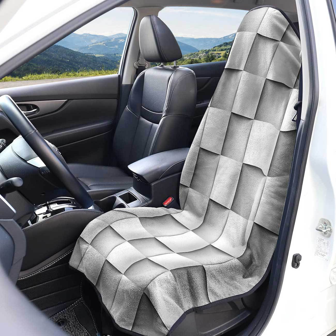 Car seat towel cover for front seats, suitable for gym and exercise, universal for all seasons, car use 171