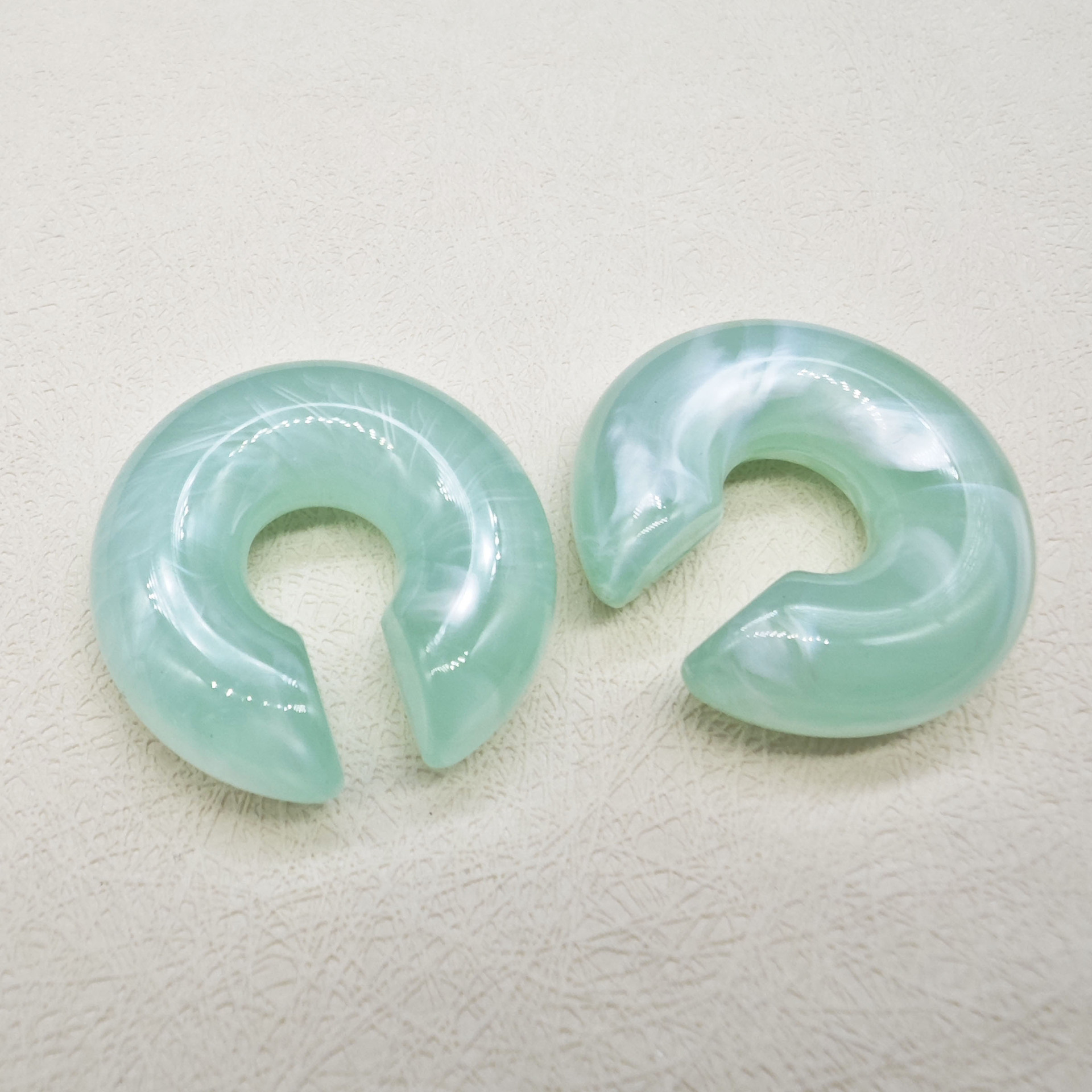 8g Weight Alloy Ear Needle Material Ear Cuffs Classification 1 Pair Quantity Casual Occasion Alloy Material C Shape Pattern Women's Gender Cute Style 1 Pair Cute C Shape Alloy Ear Cuffs 6
