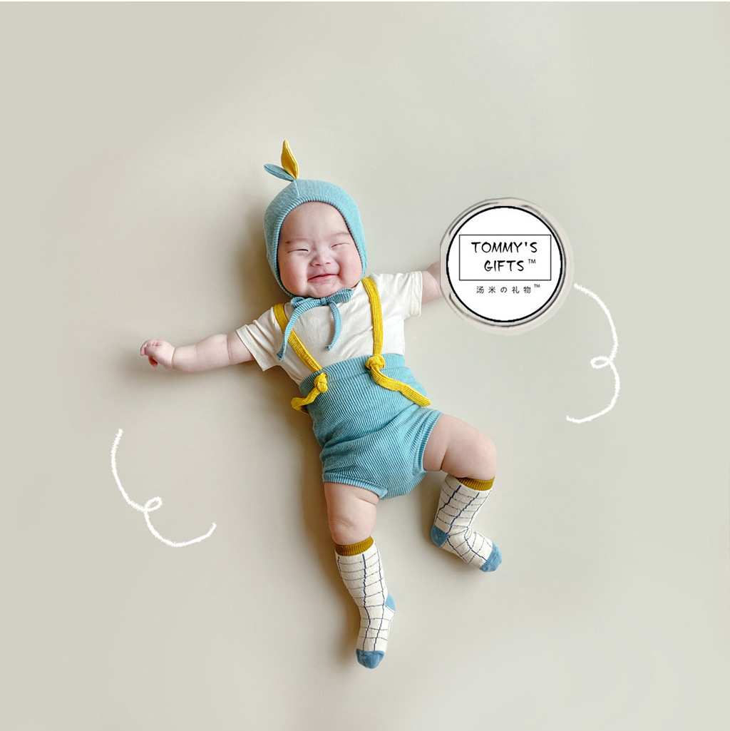 INS estilo de los niños trajes 2024 verano nuevo bebé mono bebé Outwear traje vaina