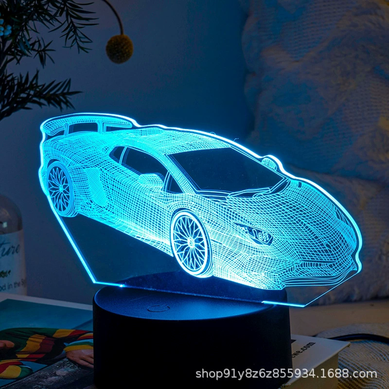 Ночник, атмосферный минифигурка, 3D