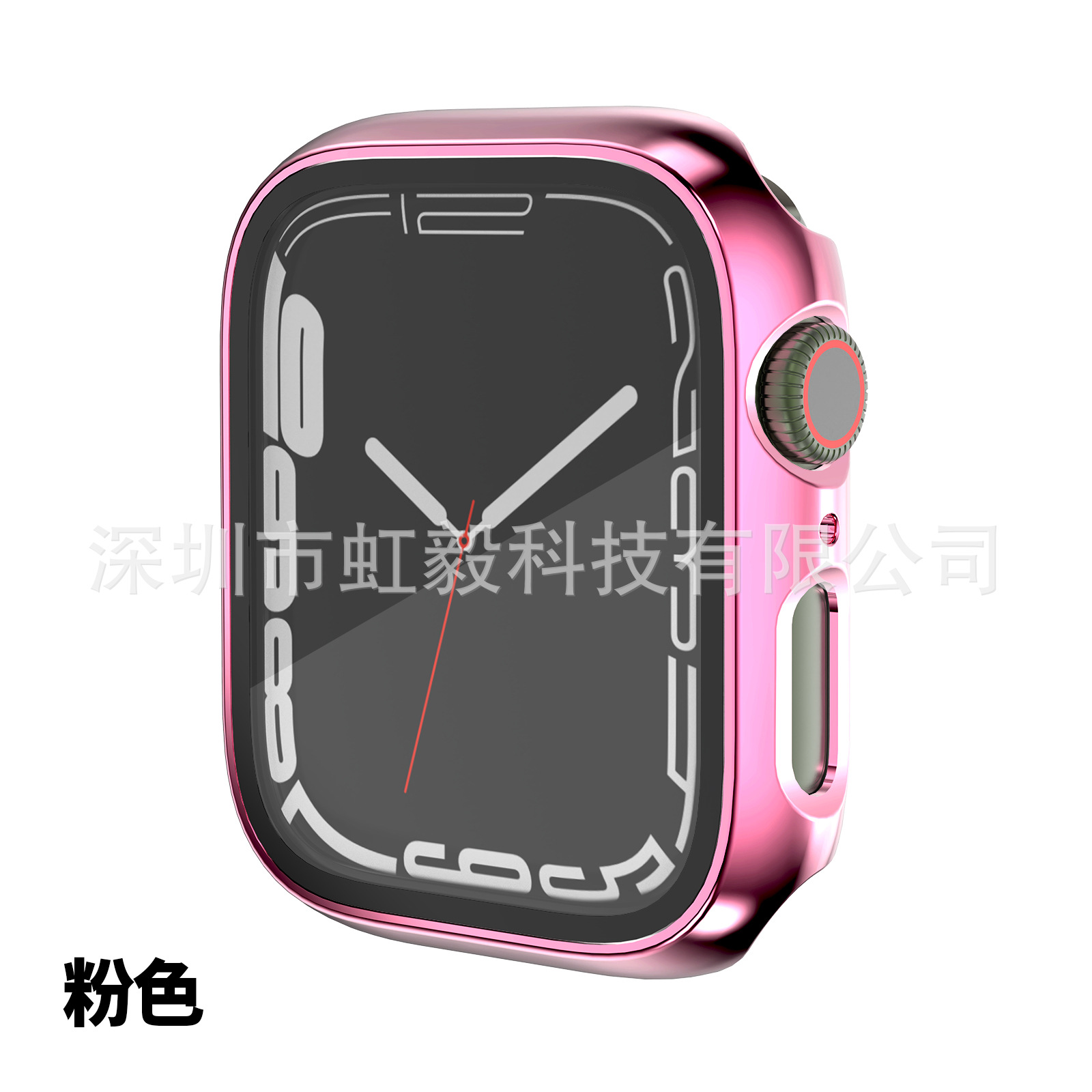 Cross-border exclusive iwatch Apple watch case SE-Series10 electroplated shell film integrated case undefined