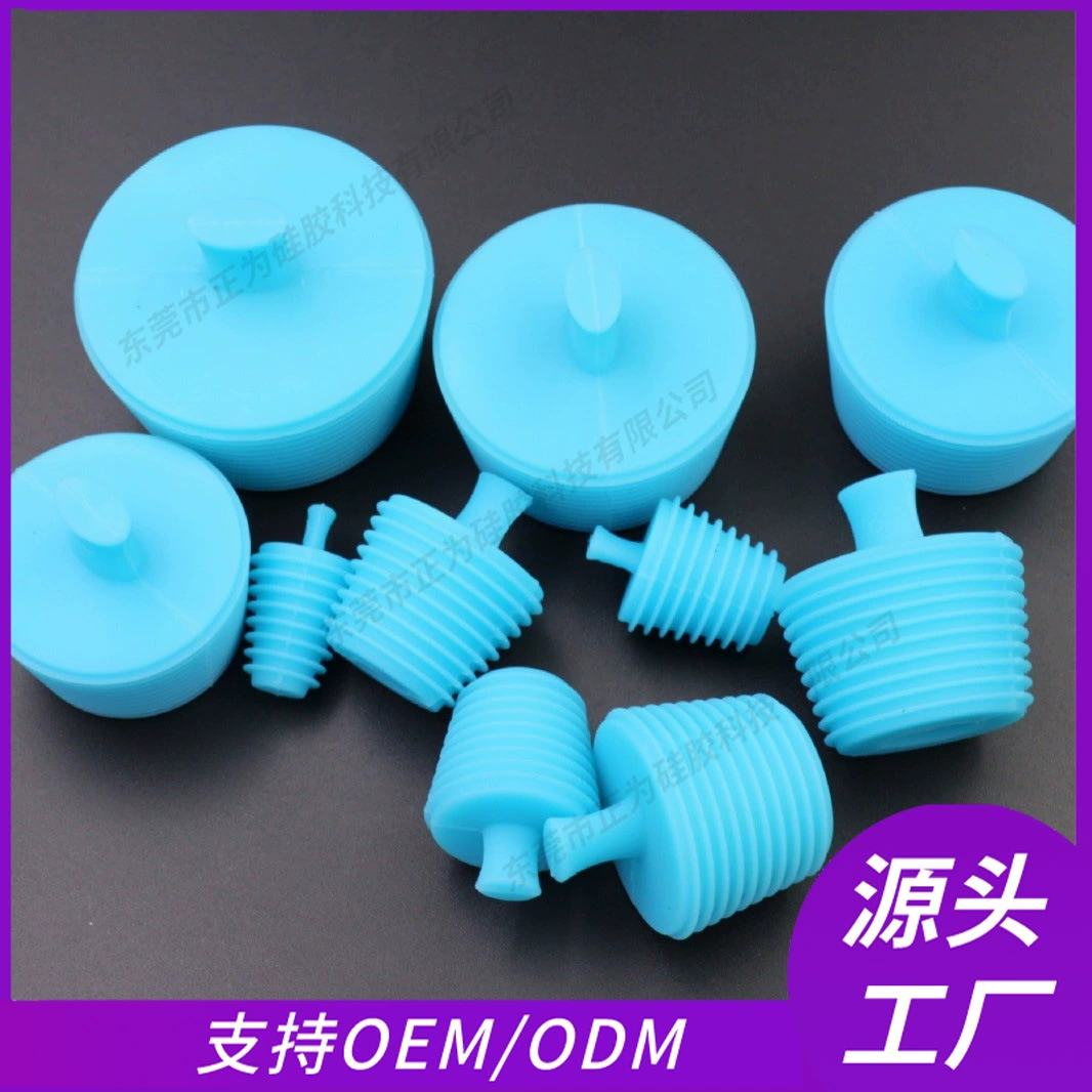 Силиконовая пробка для бутылок с водой, устойчивая к высоким температурам, изолированная и герметичная силиконовая резьбовая пробка, водонепроницаемая и герметичная заглушка, пробка для винных бутылок