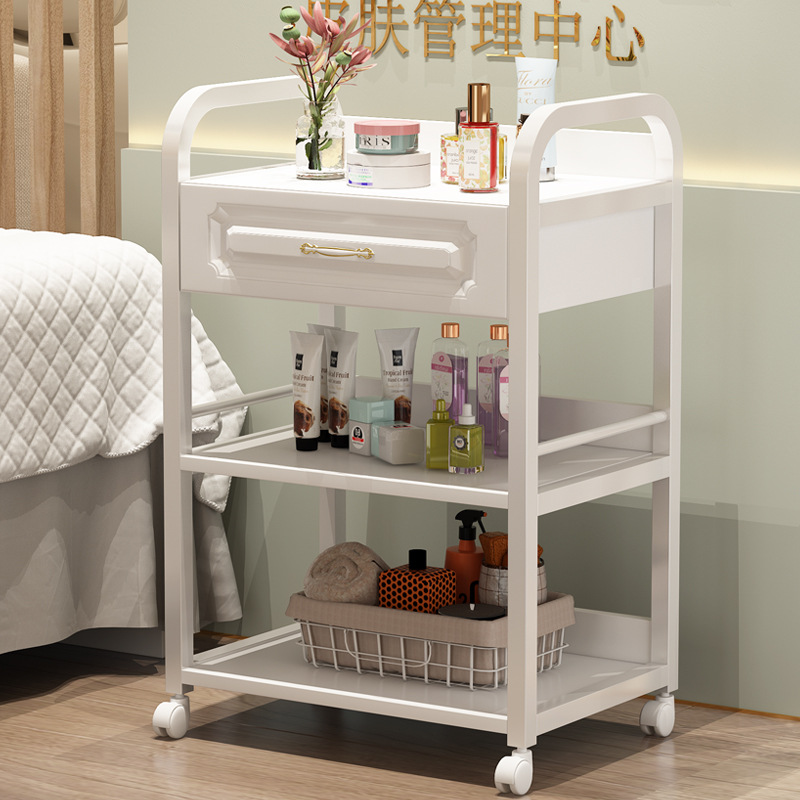 클래식 화이트 선반 + 순백색 서랍 - 공식 표준 구성 - 50x33x83cm☆☆