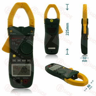 Factory direct MS2138 AC/DC 1000A current digital clamp meter data retention function