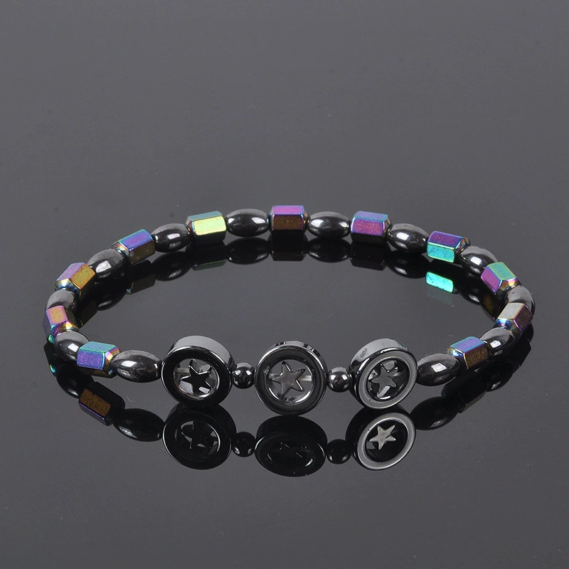 Beach magnetic ankle bracelet, donut, European style, high-quality style