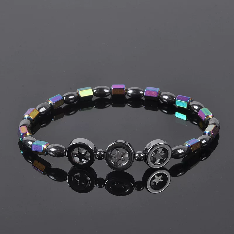 Beach magnetic ankle bracelet, donut, European style, high-quality style