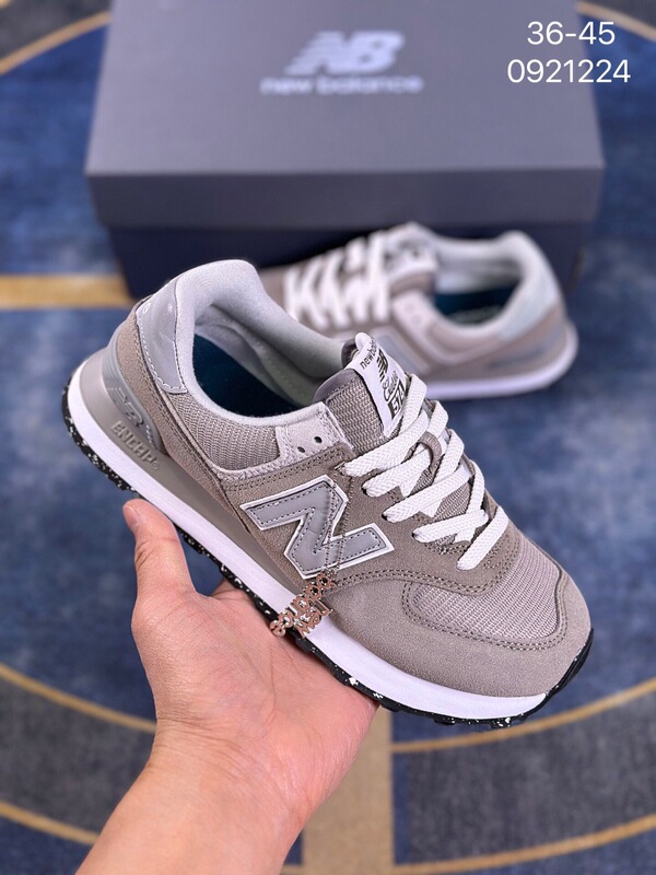 純原の新型NB574運動靴夏の通気性男女ランニングシューズ石島カップルカジュアル連名板靴|undefined
