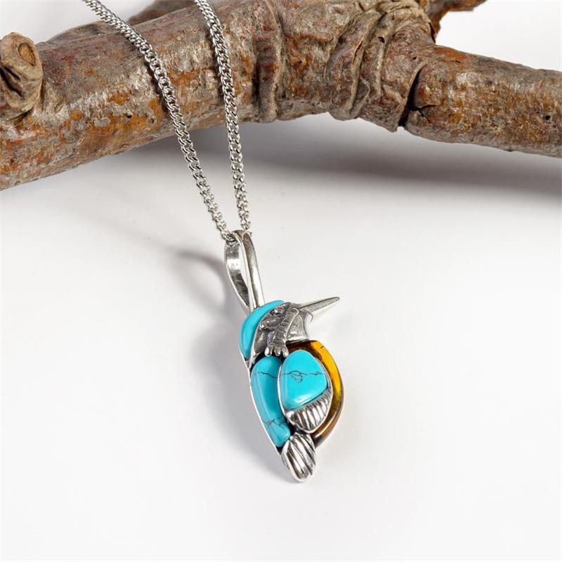 retro turquoise necklace
