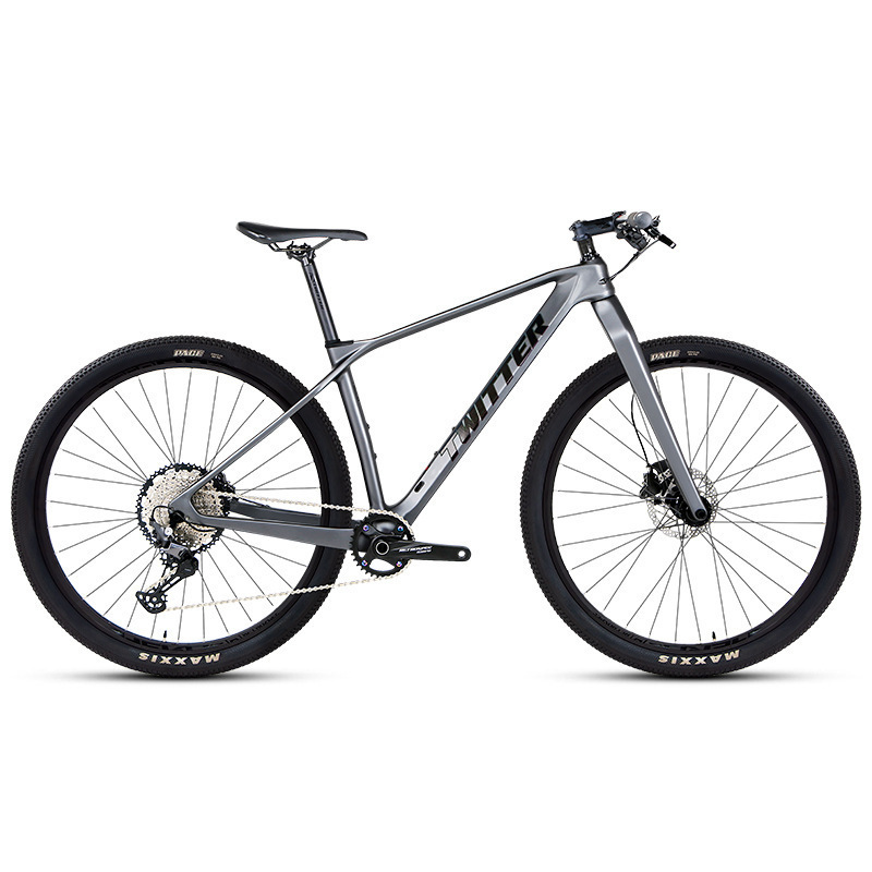 议价碳纤维山地自行车成人24寸26寸变速山地车男式越野碳纤自行车