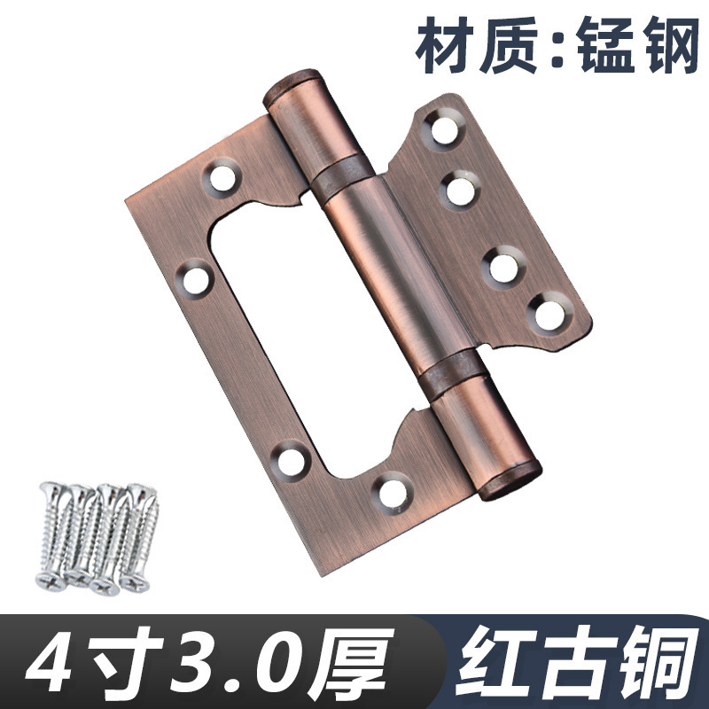 工場直販 4inch 5inch 鉄ヒンジ マグネチックスチール ダブルヒンジ ハードウェアアクセサリー ヒンジ ヒンジ 揭陽ハードウェア|undefined