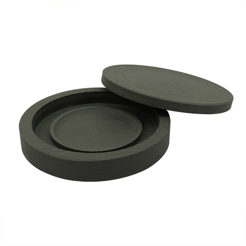 Directly from the manufacturer, four-inch ink sea ribbed inkstone with a diameter of 10cm, a simple round inkstone with a cover, is used for calligraphy in the study room.