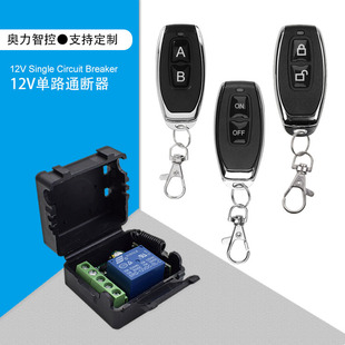 12v Single Channel learning code wireless remote control switch access control toy Christmas LED lighting electric control lock switch 43