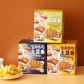 九日土豆条薯条休闲网红零食爆款耐吃小吃青柠味原切网红薯片酥脆