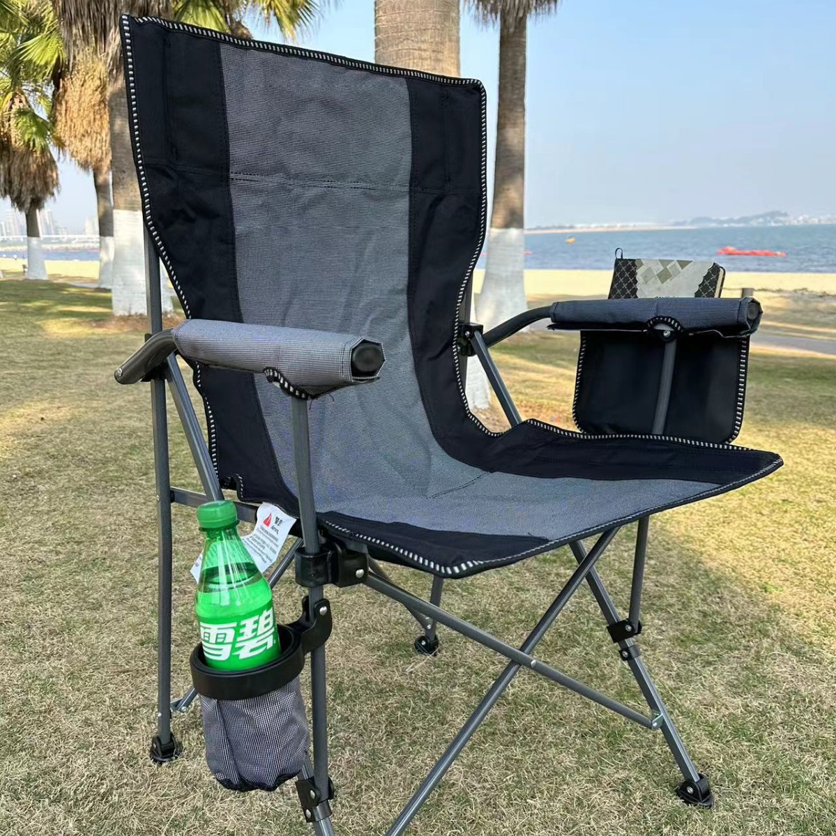 Comercio electrónico transfronterizo plegable al aire libre gran silla camping picnic coche playa silla portátil ocio pesca silla