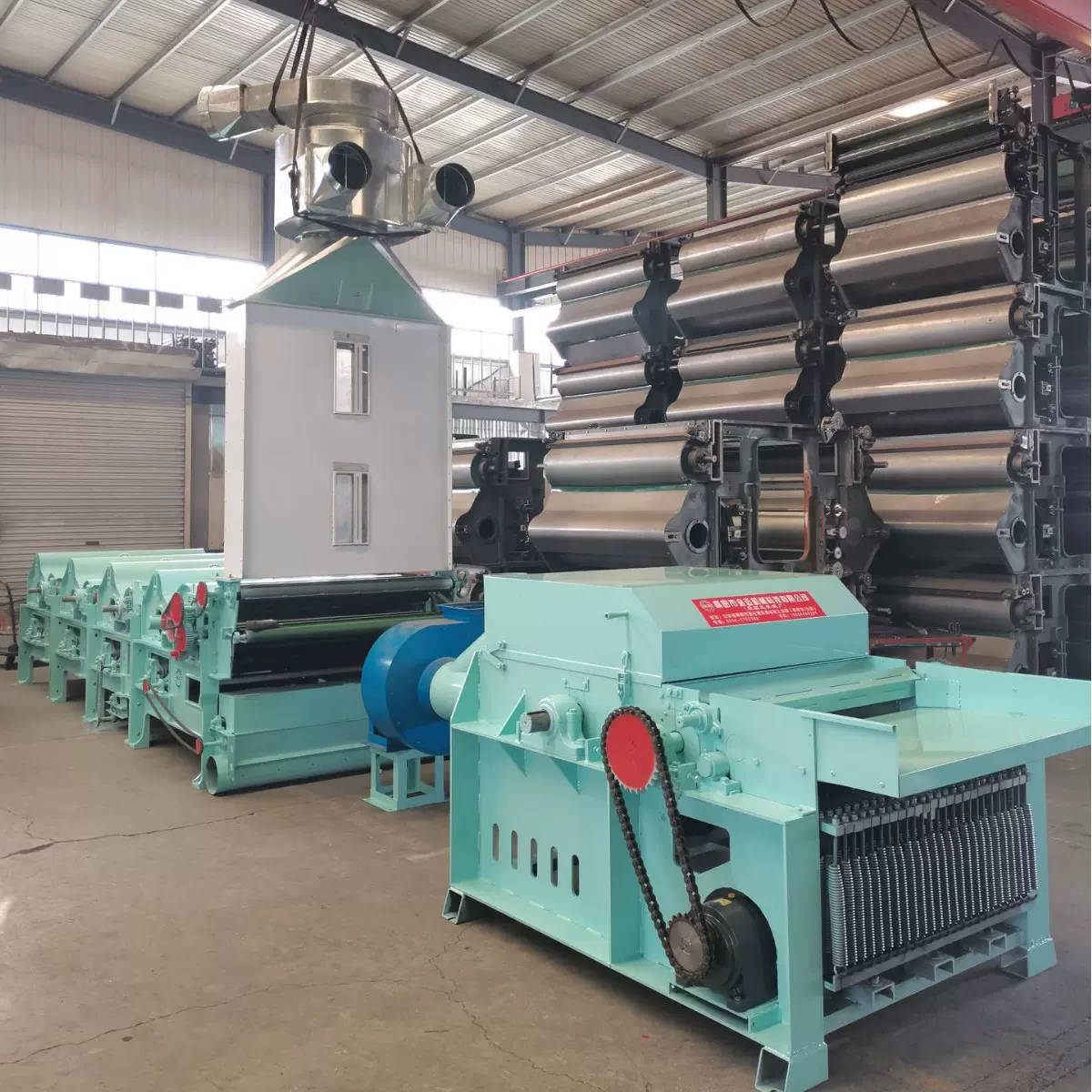 山东厂家直销棉花开松机 自动开花机 纺织机械设备再生棉生产线