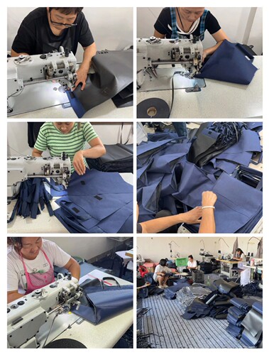 Zhongmai 8017 fashionable office supplies canvas bag large capacity document bag Oxford cloth information bag men's business bag