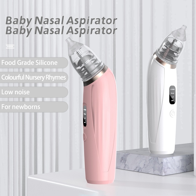 New Anti-Reflux Electric Nasal Aspirator for Infants and Young Children, Nasal Mucus Cleaner, Household Nasal Congestion Cleaner, Straw Type New Anti-Reflux Electric Nasal Aspirator for Infants and Young Children, Nasal Mucus Cleaner, Household Nasal Congestion Cleaner, Straw Type