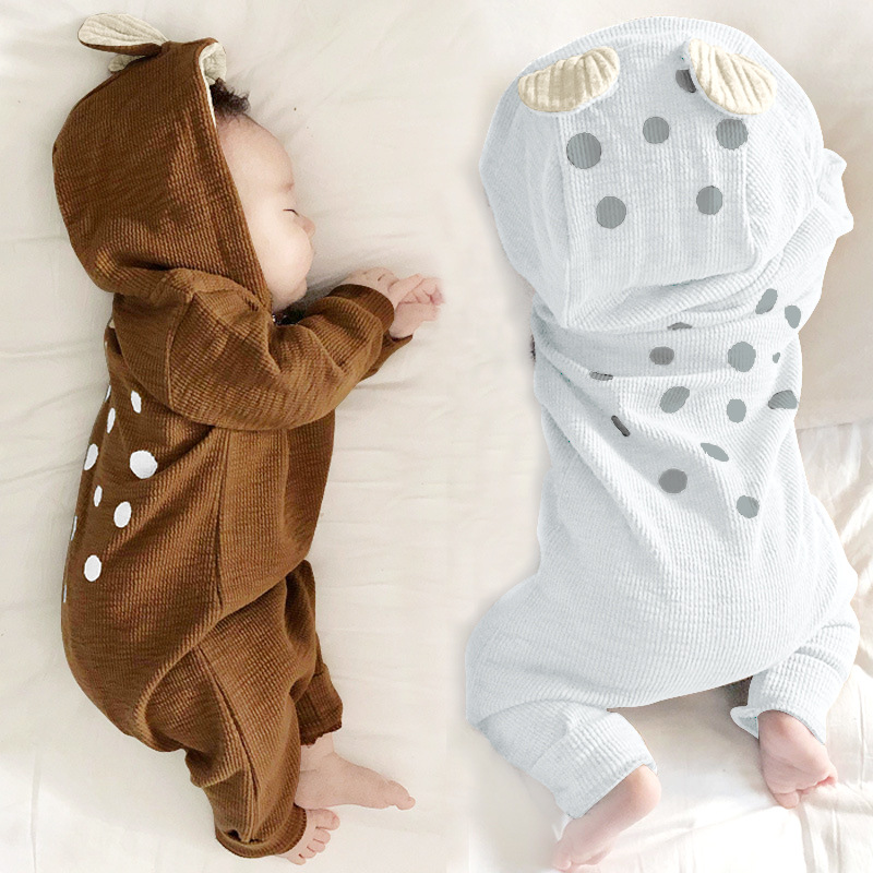 Brand children's jacket to go out with hood for new born