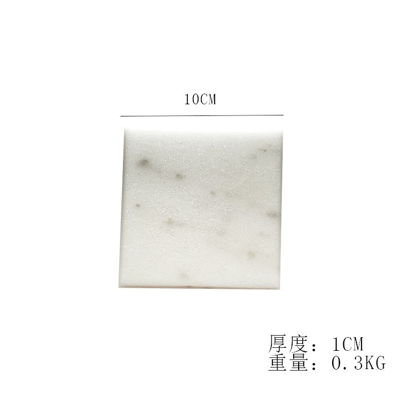 Nordic ins posavasos de mármol natural suministros de hotel posavasos de café manteles individuales de lujo ligero fabricantes de almohadillas de aislamiento al por mayor