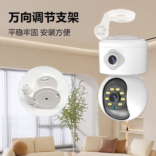 Jiwei/ICAM ホームケア スクリーンカメラ付き wifi リモートホーム監視カメラ HD フルカラー|undefined